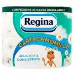 Regina Cartacamomilla Carta Igienica, 8 Rotoli