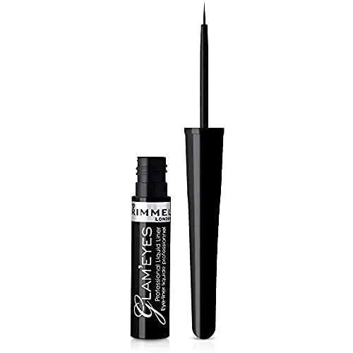 Rimmel London Eyeliner Liquido Glameyes, Lunga Durata