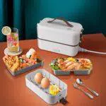 SUMKUMY 300W Scaldavivande Elettrico 3 in 1 per Ufficio