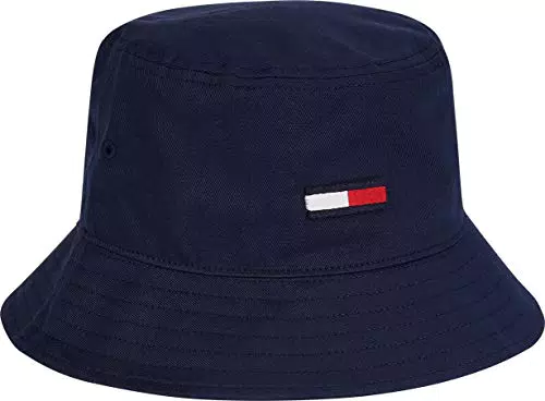 Tommy Jeans Tjm Flag Bucket Hat Coperchio, Twilight Navy