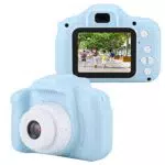 VBESTLIFE Videocamera Portatile per Bambini, azzurro