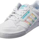 adidas Continental 80 Stripes J, Sneaker, Ftwr White/Ftwr White/Pulse Aqua