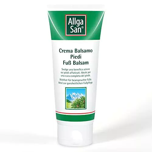 Allga San Crema Balsamo Piedi - Crema Piedi Rinfrescante e Idratante