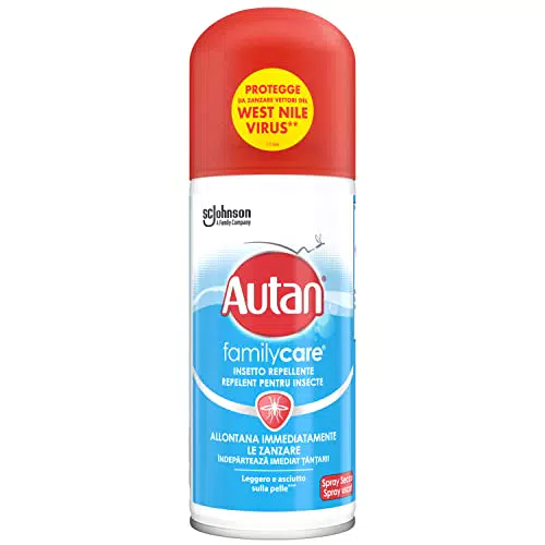 Autan Family Care Spray Bipacco Antizanzare Comuni e Tigre