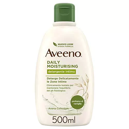 Aveeno Detergente Intimo, Daily Moisturising, Profumo di Vaniglia