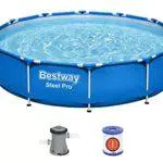Bestway 56681-2 Piscina Fuori Terra Steel Pro da 366 x 76 cm