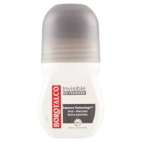 Borotalco Deodorante Roll On invisible, 50ml