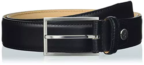 Calvin Klein ADJ Elongated Square 35MM Cintura, CK Black