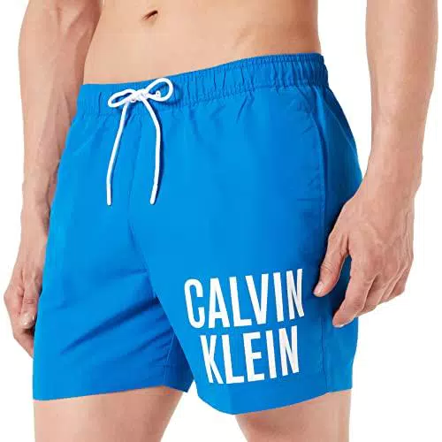 Calvin Klein Medium Drawstring KM0KM00701 Shorts, Pioneer Blue