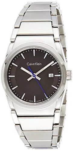 Calvin Klein Orologio Analogico Quarzo Uomo con Cinturino in Acciaio Inox K6K33143