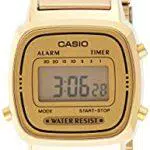 Casio Orologio Digitale al Quarzo Donna con Cinturino in Acciaio Inox LA670WGA-9DF