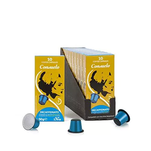 Consuelo Capsule di caffè espresso compatibili Nespresso