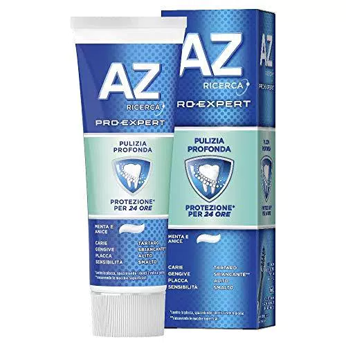 Dentifricio AZ Pro Expert, Protegge contro la Placca