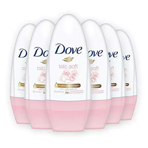 Dove Deodorante Roll-On Talc Soft al profumo di talco