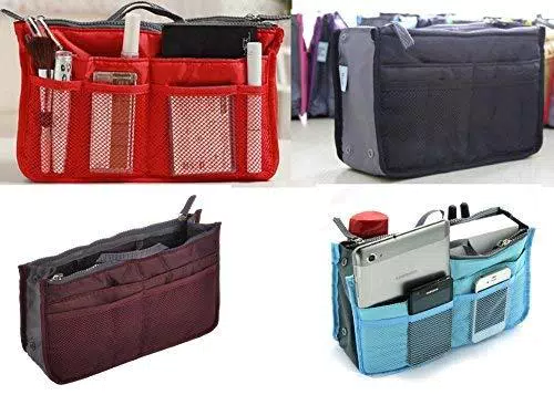 DP DESIGN BORSETTA ORGANIZER DA BORSA BEAUTY CASE PORTA OGGETTI TRUCCO DIVISORE VIAGGIO
