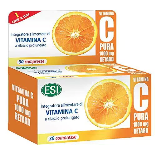 ESI - Multicomplex Vitamina C Pura Retard, Integratore Alimentare Massimo Dosaggio