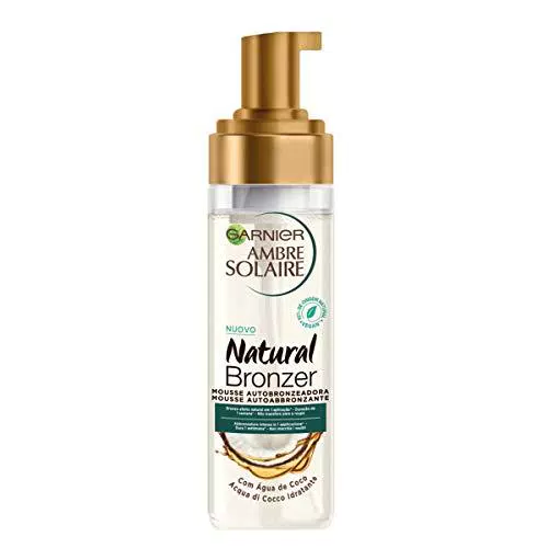 Garnier Mousse Autoabbronzante Natural Bronzer, Viso e Corpo