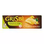 Grisbì Senza Glutine con Crema Limone - Biscotti di Croccante Frolla Senza Glutine Ripiena di Vellutata Crema al Limone