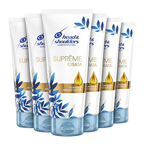 Head & Shoulders Balsamo per capelli Suprême Idrata Con Olio di Argan e Cocco