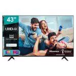 Hisense 43AE7000F, Smart TV LED Ultra HD 4K 43, HDR 10+