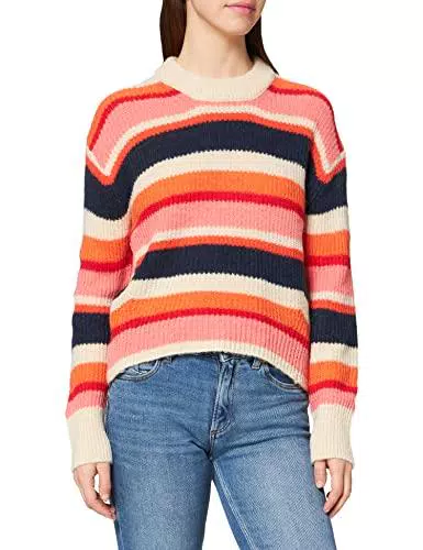 JACK & JONES Jjxx Jxlaura LS Fluffy Cneck Knit Noos Maglione