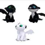 Joy Toy 12439 Bebe in Peluche - Dragons 3, 18 cm, Colori assortiti