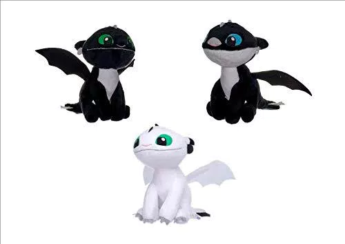 Joy Toy 12439 Bebe in Peluche - Dragons 3, 18 cm, Colori assortiti