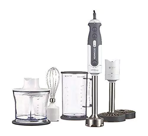 Kenwood HDP404WH Mixer ad Immersione, Dotato di Tritatutto da 0