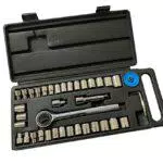 kippen 1242DA - Set di Chiavi a Bussola Cromate da 40 Pezzi