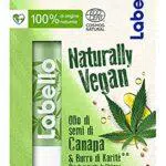 LABELLO NATURALLY VEGAN Olio di Semi di Canapa e Burro di Karitè 5