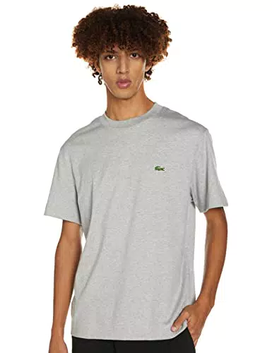 Lacoste TH1708 T-Shirt, Argent Chine, M Unisex-Adulto