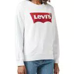 Levi's Graphic Standard Maglia di Tuta, Crew Core Batwing II White +