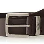 Levi's New Albert Cintura, Dark Brown, Gürtel 120 Uomo
