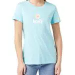 Levi's The Perfect Tee Poster Logo Daisy Chestaglietta Donna