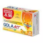 Linea Act F&F Gola Act Miele E Arancia - Compresse, 30 g