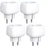 Meross Presa Smart WiFi, Presa Intelligente WiFi, Smart Plug Mini Spina 10A