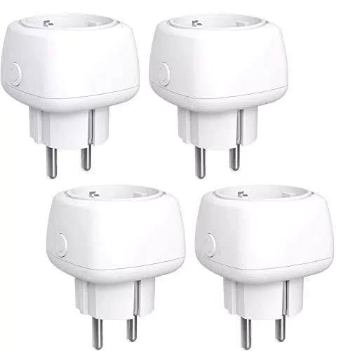 Meross Presa Smart WiFi, Presa Intelligente WiFi, Smart Plug Mini Spina 10A