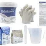 Algaplay - Michelangelo Kit per Calco Mani Set completo con alginato