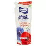 Milmil Bagno Schiuma Fiordaliso e Papavero, 750ml