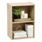 Iris Ohyama, Armadio in legno con mensole/libreria/mobili laterali/mensole portaoggetti di base