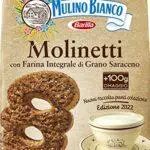 Mulino Bianco Biscotti Frollini Molinetti con Farina Integrale di Grano Saraceno