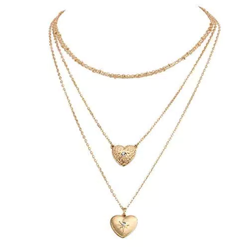N-brand Pulabo, collana con ciondolo a forma di cuore