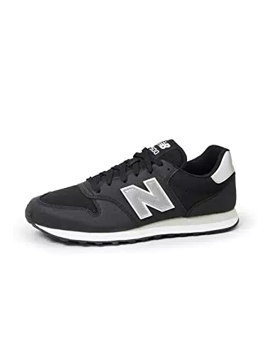 New Balance 500v1 Core, Scarpe da Ginnastica Uomo, Black Silver