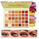 ONLYOILY Glitter Powder trucco opaco lucido a prova di sbavatura impermeabile Makeup Palette Professional Lunga Durata