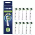 Oral-B Cross Action Testine Spazzolino Elettrico, Confezione da 10 Pezzi