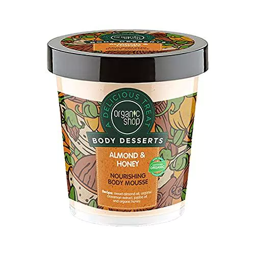 Organic Shop Body Dessert - Mousse nutriente per il corpo con mandorle e miele