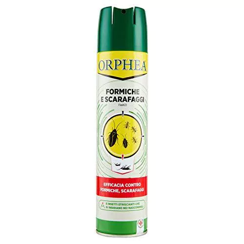 Orphea Spray, Elimina Formiche, Scarafaggi, Insetti Striscianti