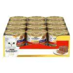 Purina Gourmet Gold Mousse Cibo Umido per Gatti con Manzo