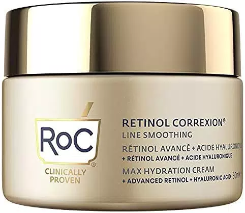 RoC Retinol Correxion, crema con Retinolo puro e acido ialuronico