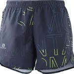 Salomon Agile Short, Pantaloncini da Corsa, Donna, Blu Scuro